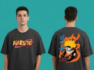 Naruto Nine-Tails Oversized T-Shirt